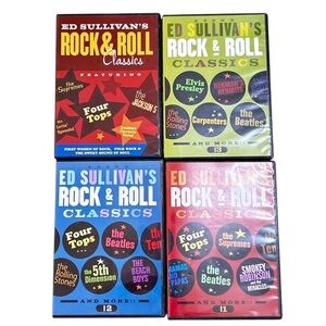 Ed Sullivan’s Rock & Roll Classics 4 DVD Set collectible